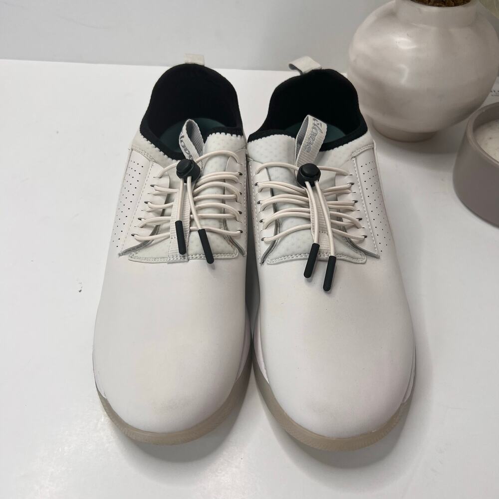 Clove Classic Nursing Sneaker Brilliant White/Black Collar Women W11.5/M10 Men - Picture 5 of 9